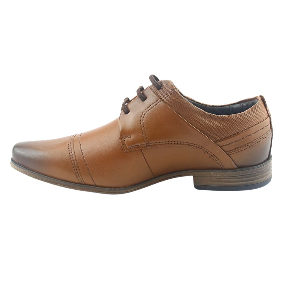 Zapato Ferracini Hombre 6065 Derby Café Casual image number 1.0