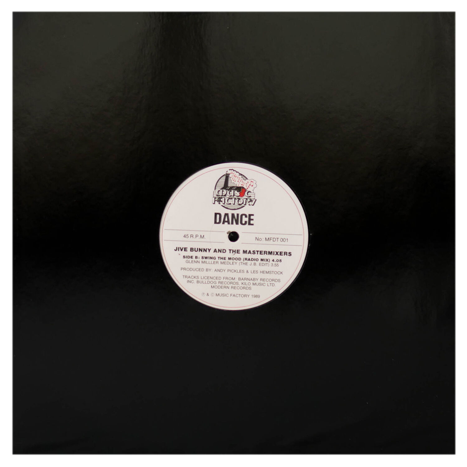 Jive Bunny & The Mastermixers - Swing The Mood | 12" Maxi Single Usado image number 1.0