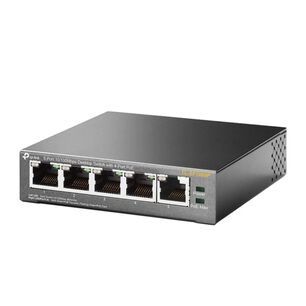 Switch De Sobremesa De 5 Puertos Gigabit Con 4 Puertos Poe