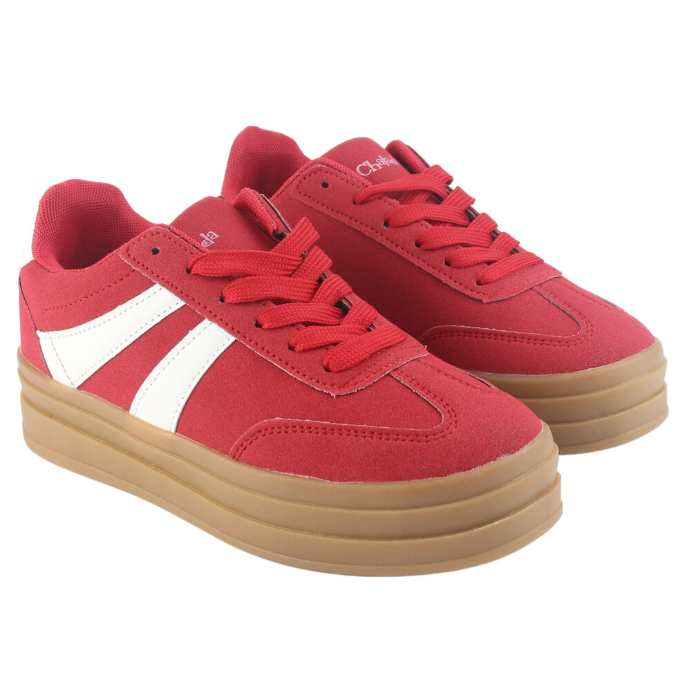 Zapatilla Chalada Mujer Andy-11 Rojo Urbano image number 4.0