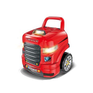 Juguete Auto Camion Para Reparar Con Luces Sonidos Y Accesorios Rojo
