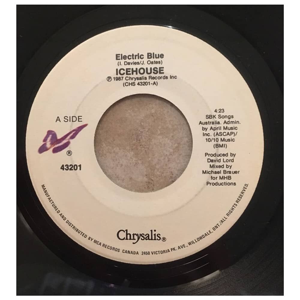 Icehouse - Electric Blue | 7" Single Vinilo Usado image number 0.0