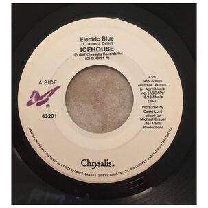 Icehouse - Electric Blue | 7" Single Vinilo Usado