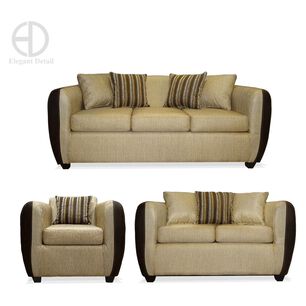 Juego De Living Elegant Oklahoma / 6 Cuerpos