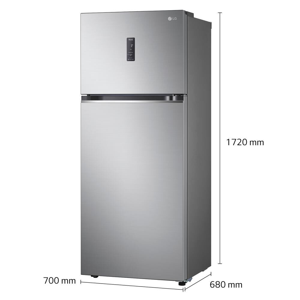Refrigerador Top Freezer LG VT38MPP / No Frost / 375 Litros / A+ image number 13.0