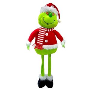 Adorno Navideño Grinch Pascuero Patas Largas Muñeco Navidad