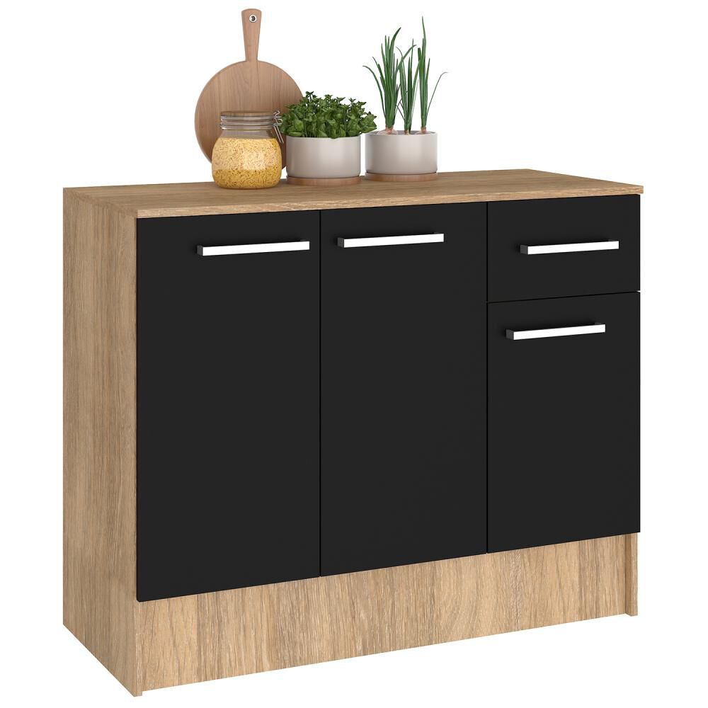 Mueble De Cocina Base Vekkahome Madri Grey image number 5.0