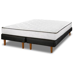 Cama Europea Flex New Simple / 2 Plazas / Base Dividida