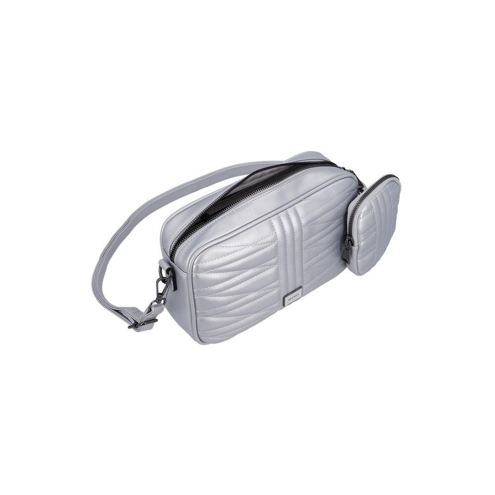 Bandolera Secret Nuuk St6 M Plateado image number 3.0