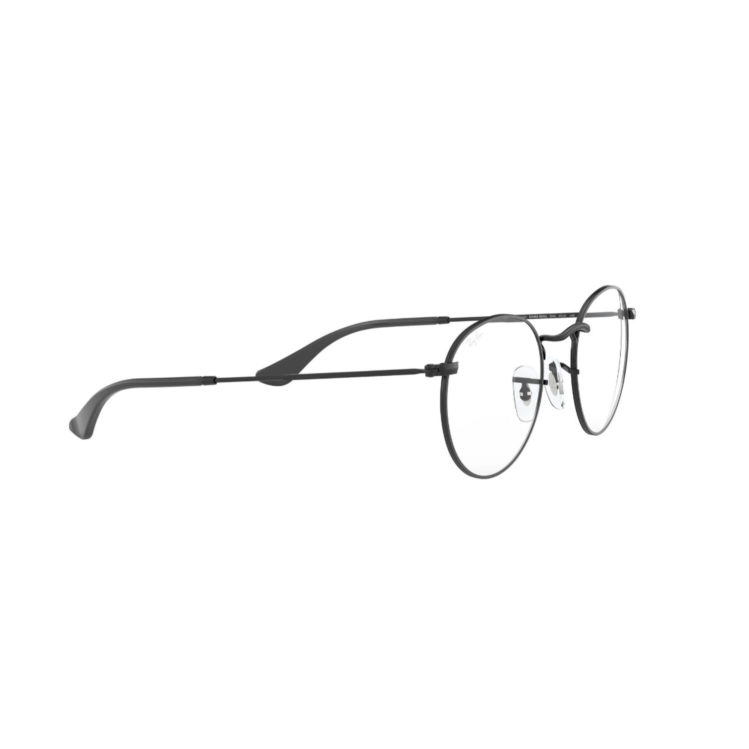Lentes &Oacute;pticos Round Metal Matte Black Ray-ban Optical image number 10.0