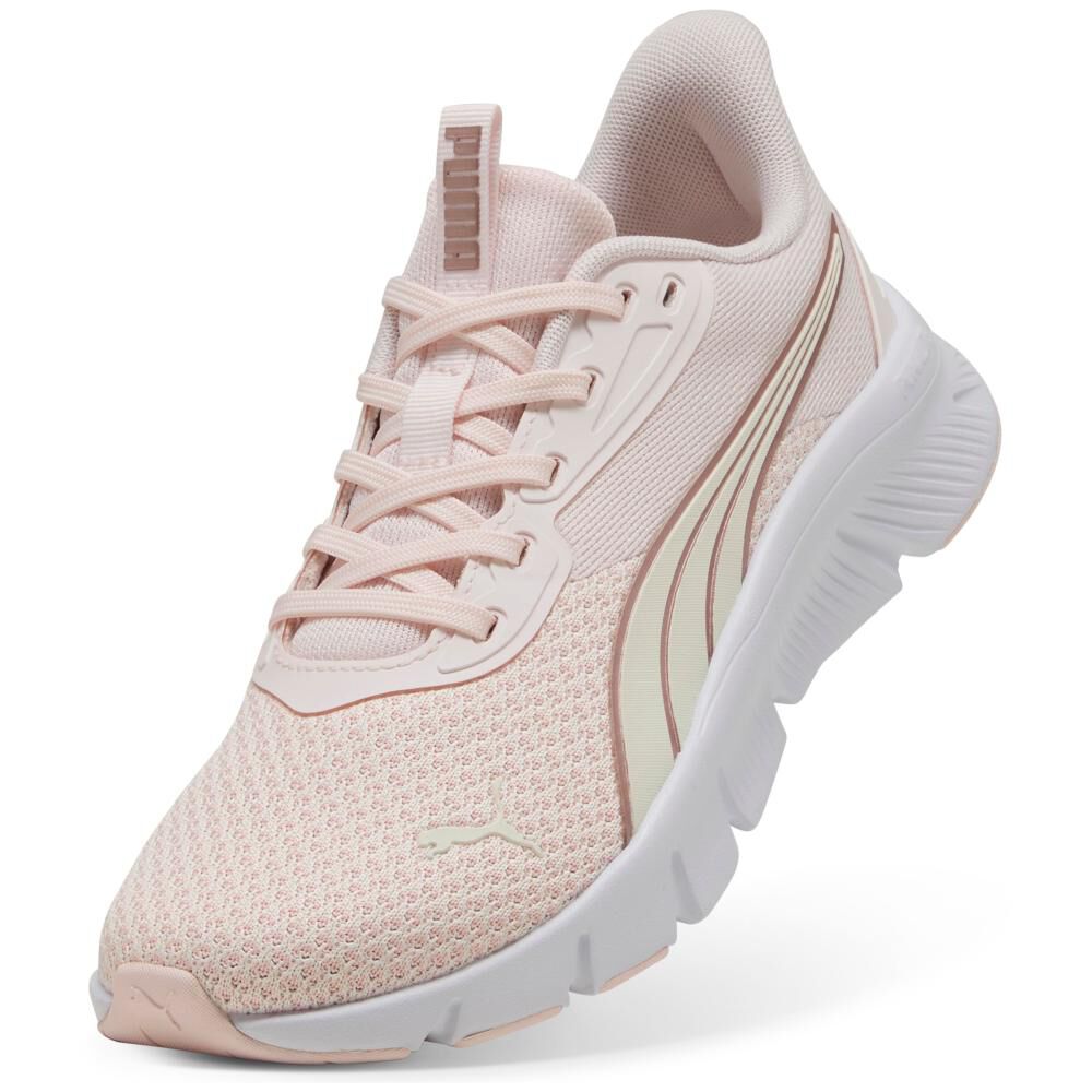 Zapatilla Running Mujer Puma Flexfocus Lite Modern Knit Rosado image number 5.0