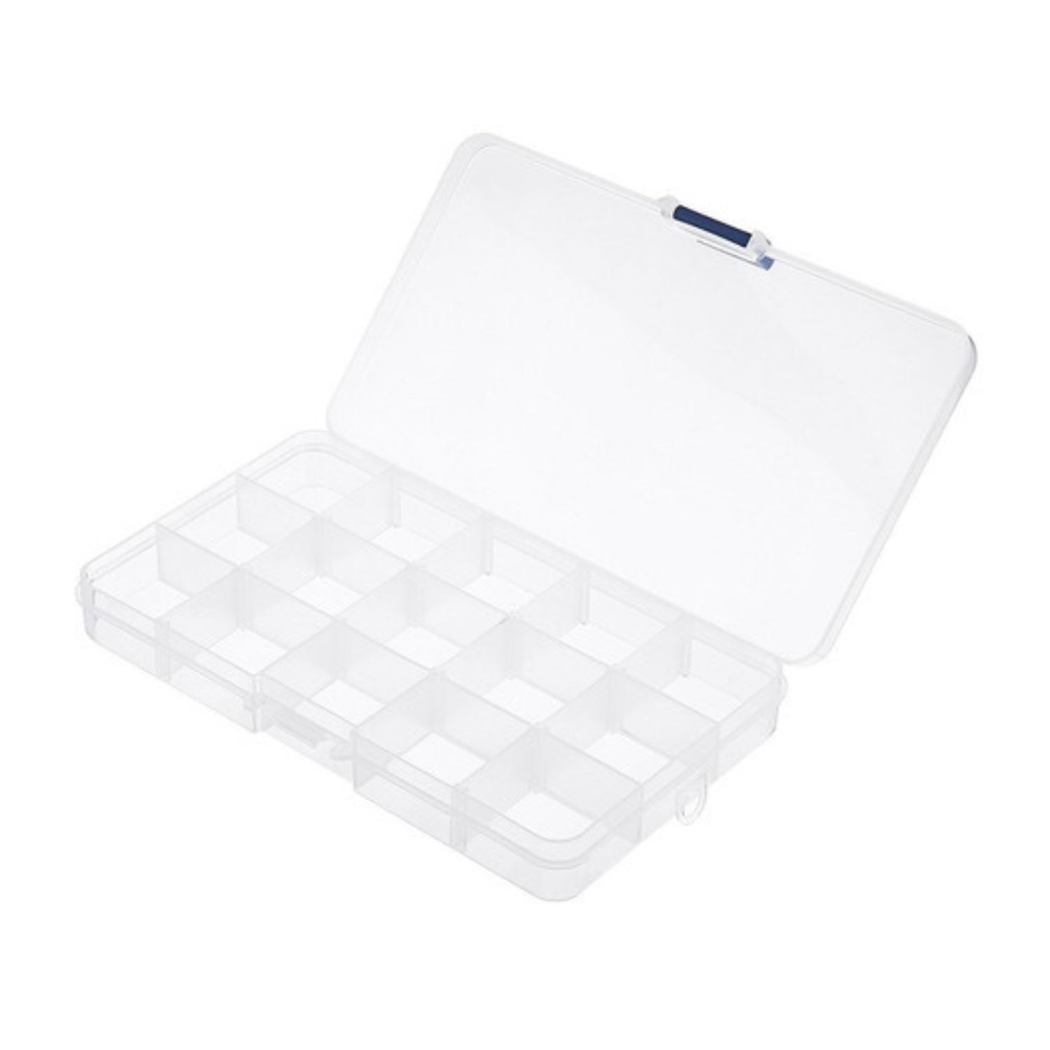 Caja Organizadora Plastico 15 Compartimientos Tranparente image number 0.0