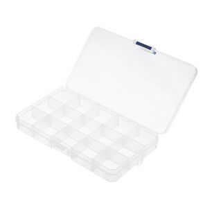 Caja Organizadora Plastico 15 Compartimientos Tranparente