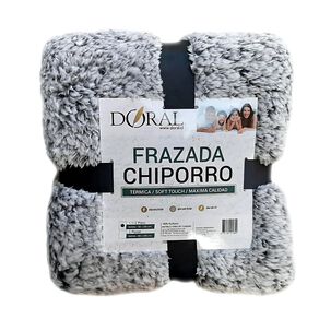 Frazada Chiporro Two Tones 1.5 Plazas Tonos Oscuros - Ps