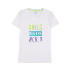 Polera Deportiva Manga Corta Estampado Mujer Wetland