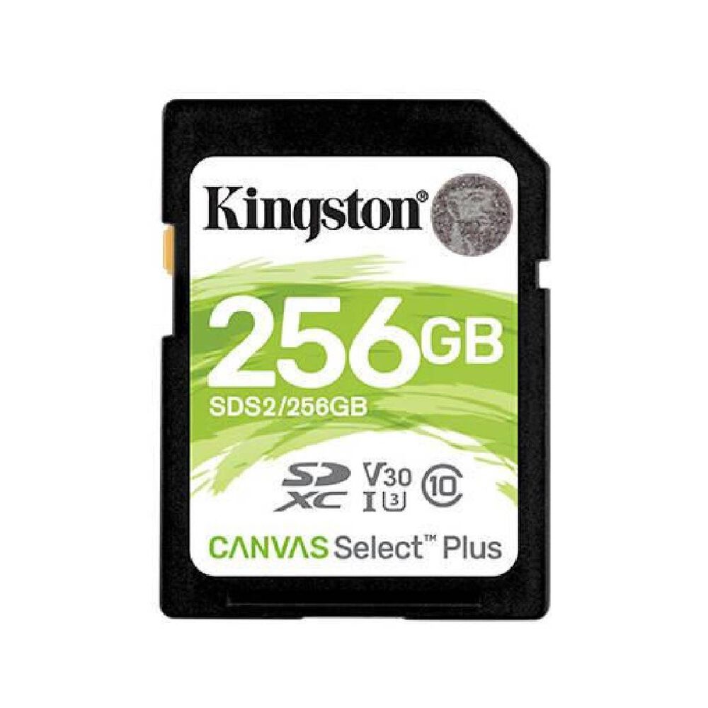 Tarjeta Memoria Sd Kingston Canvas Select Plus 256gb Verde image number 1.0