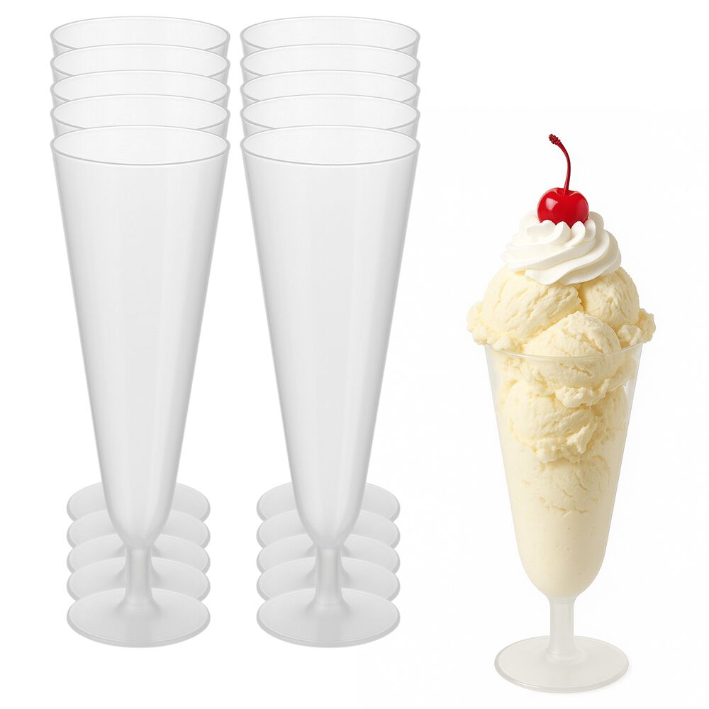 Set 20 Copas Acrílico Copas Vino Helado Copas De Acrilico image number 0.0