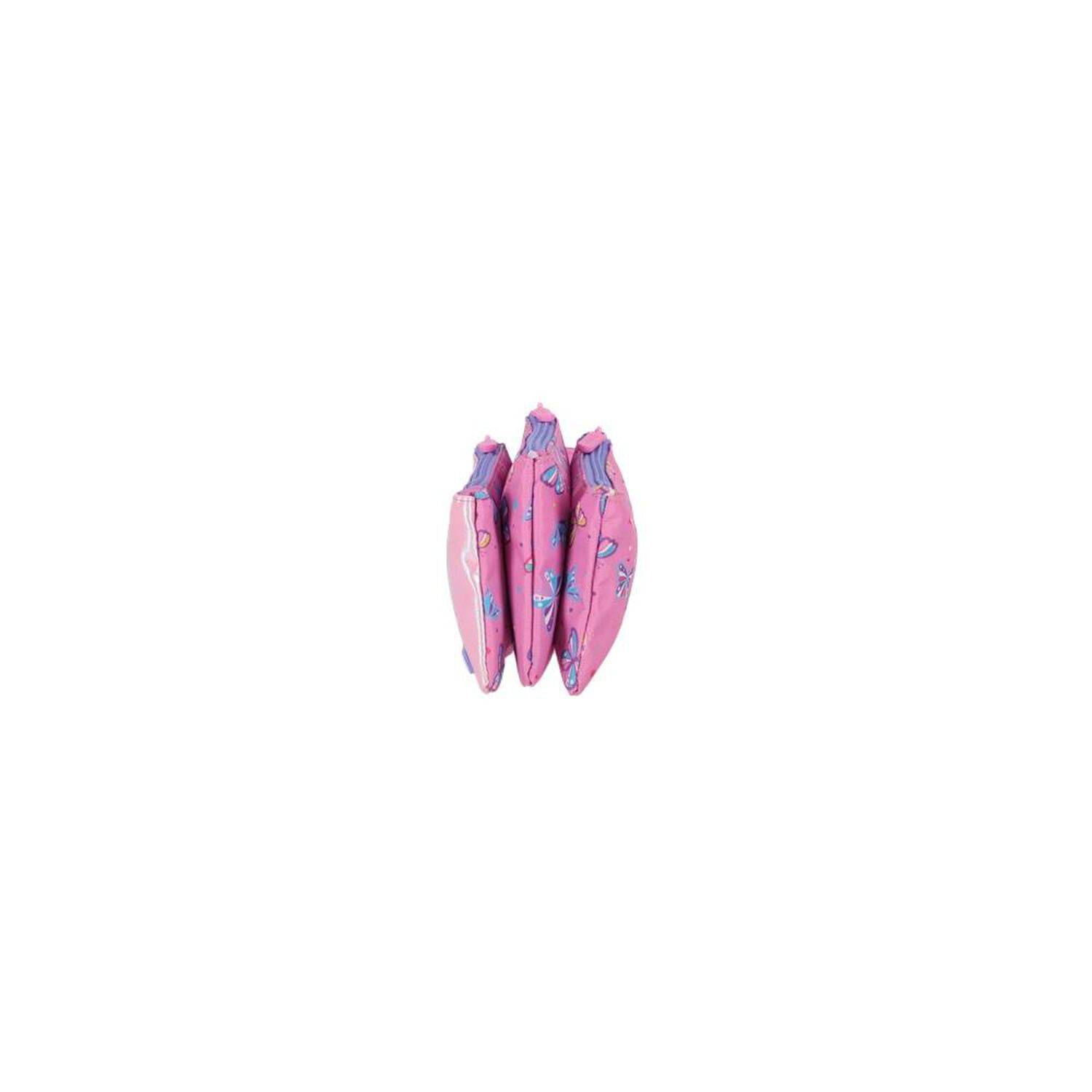 Estuche Xtrem Trinity 6xt Mariposas Rosado/morado image number 4.0