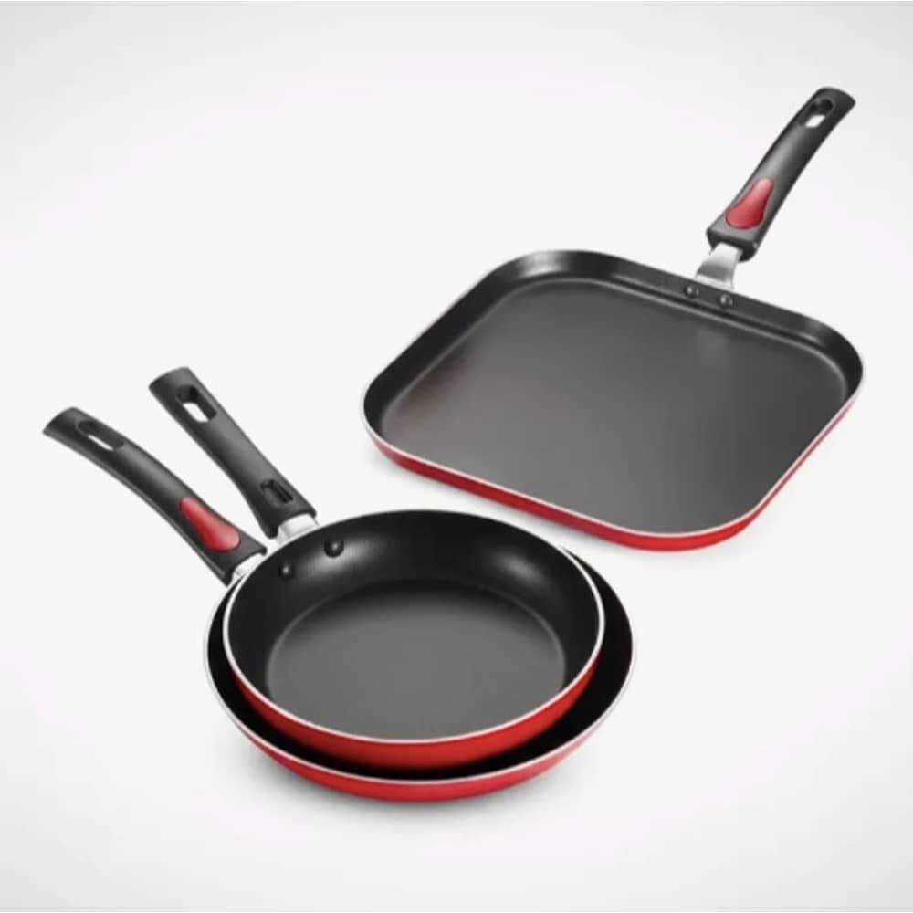 Tramontina Juego Sart&eacute;n Y Bifera 3 Piezas image number 2.0