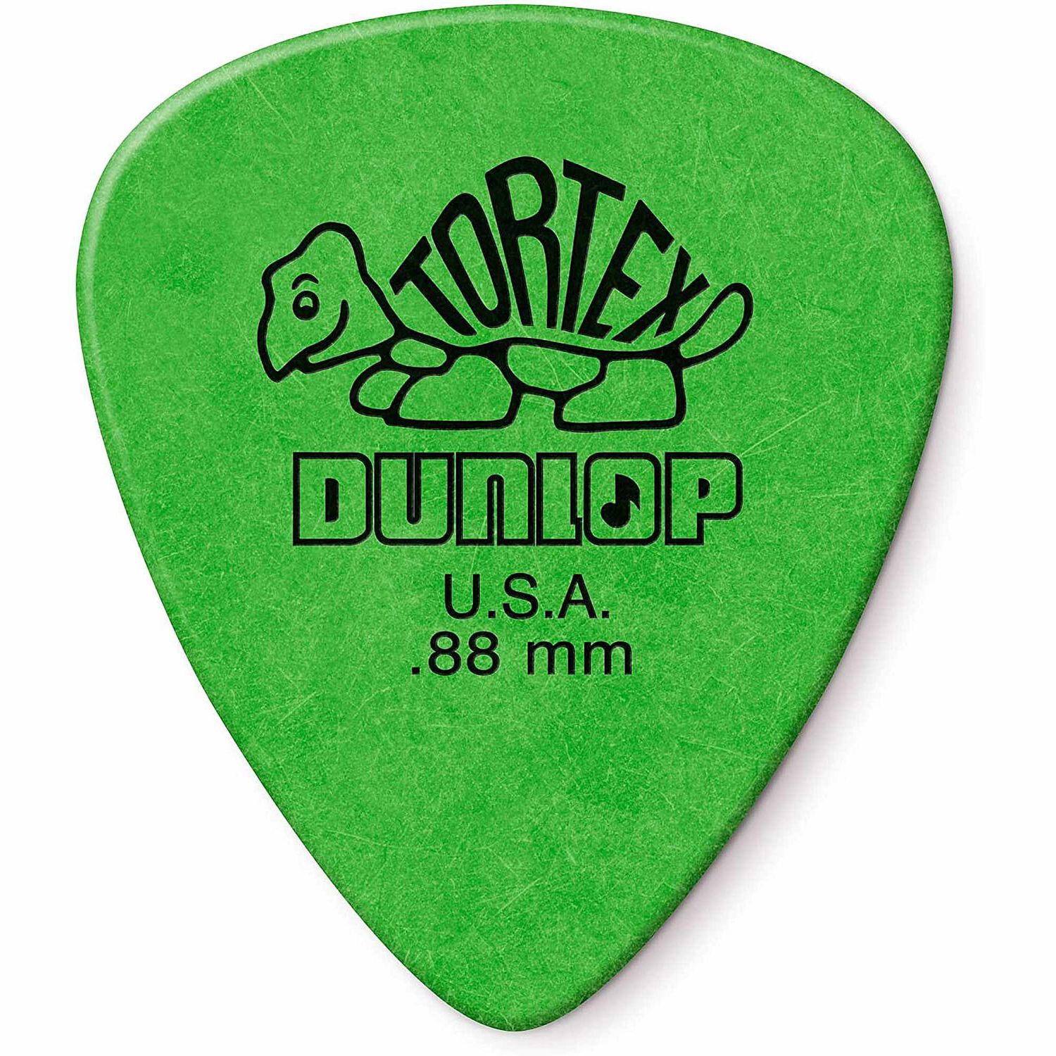 Set U&ntilde;etas Dunlop Tortex Verde 0.88mm image number 0.0