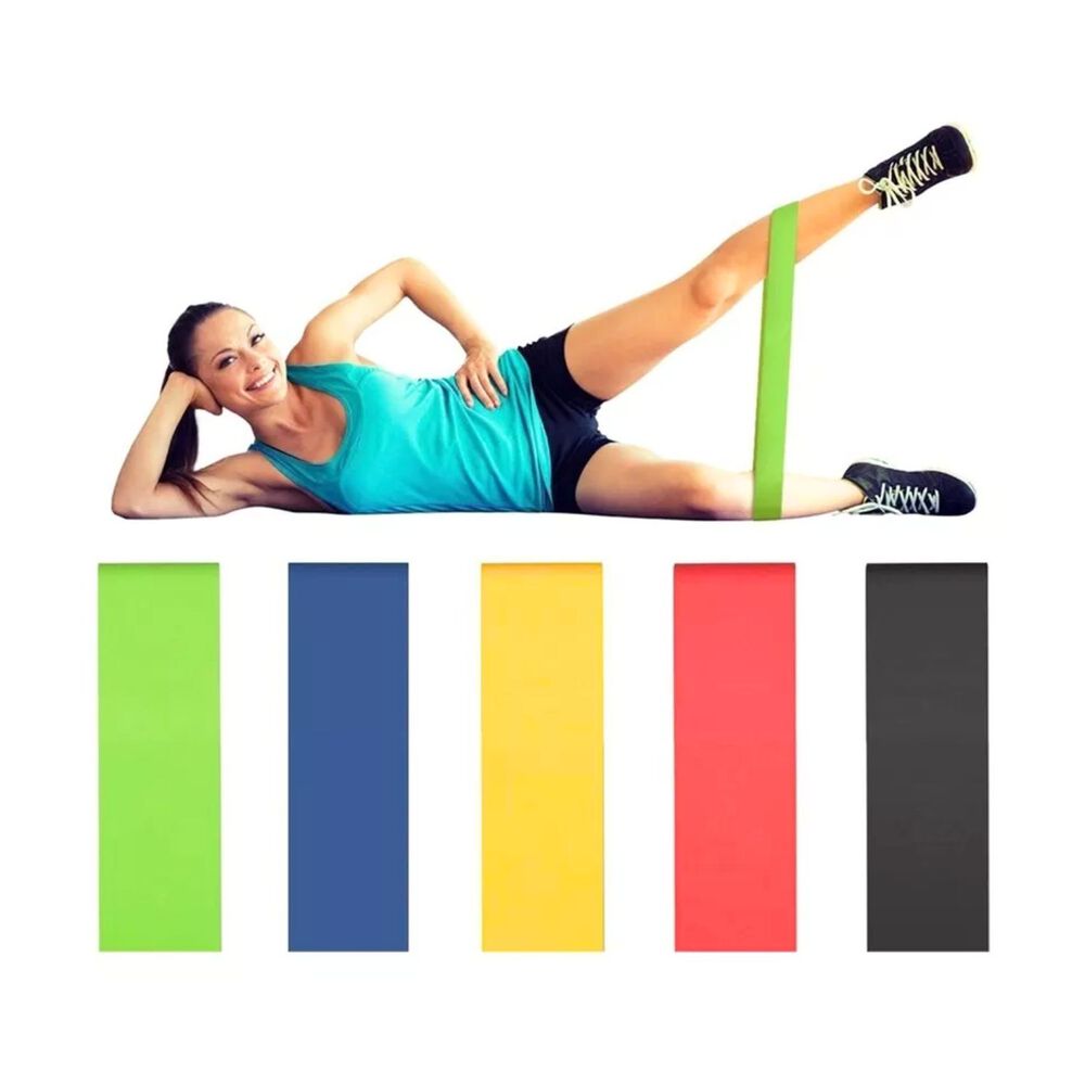 5 Ligas 32cm Colorido Juego De Ligas Para Ejercicio Fitness image number 3.0