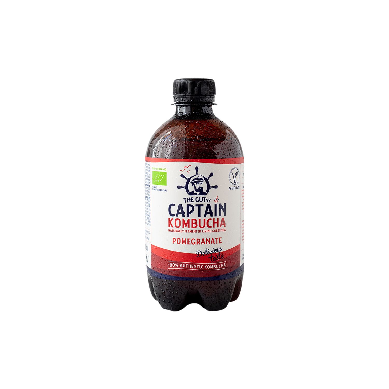 Kombucha Org&aacute;nica Granat Gutsy Captain 1 X 400 Ml image number 0.0