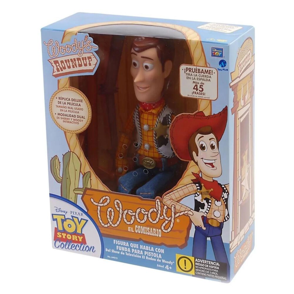 Juguete Figura Woody Sheriff Con Sonido 30cm Infantil image number 2.0