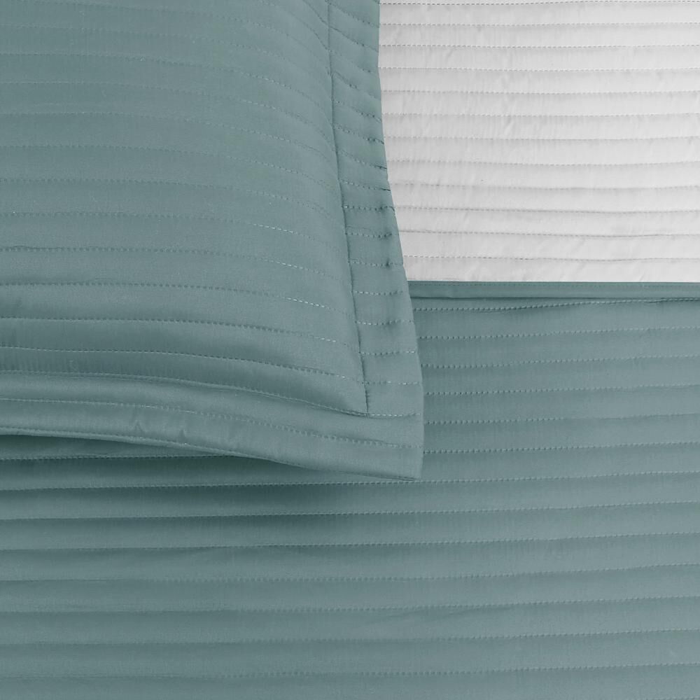 Quilt Andes Bicolor Verde image number 1.0