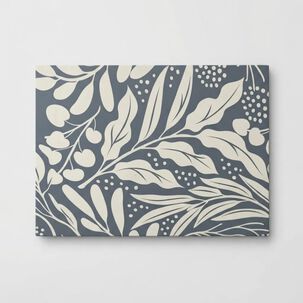 Alfombra Vin&iacute;lica Decorativa 4060 Cm - Nordic Leaves