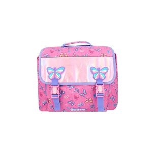 Mochila Xtrem Harvey 6xt Mariposas Rosado/morado