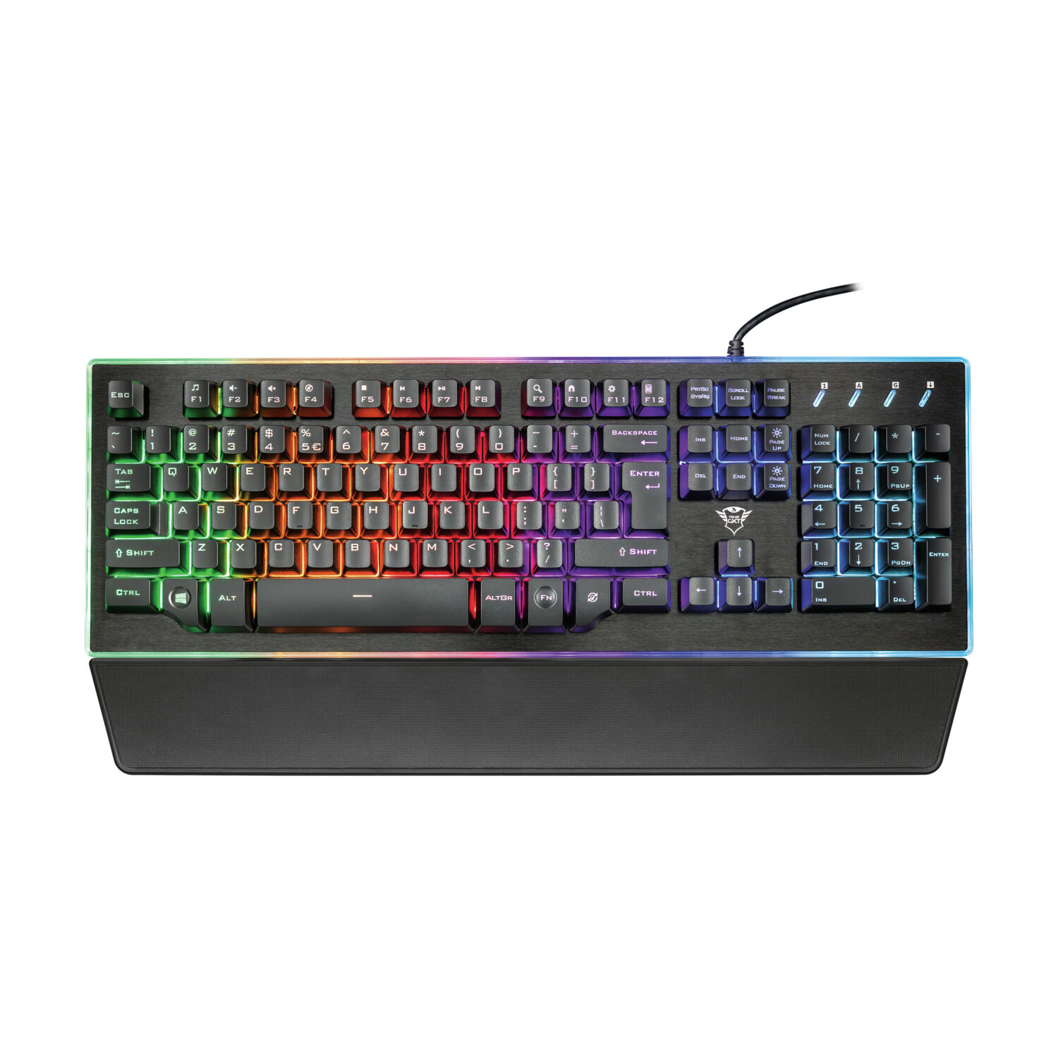 Teclado Gamer Semimec&aacute;nico Rgb Gxt 860 Thura - Ps image number 0.0