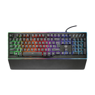 Teclado Gamer Semimec&aacute;nico Rgb Gxt 860 Thura - Ps