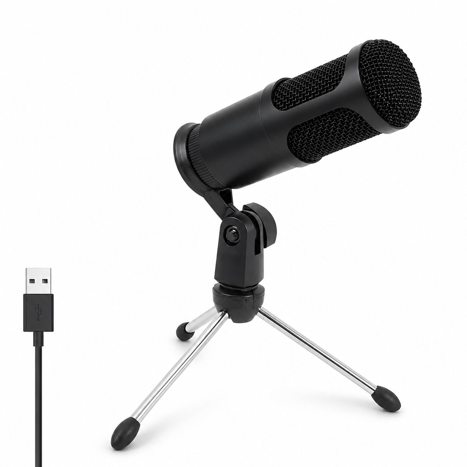 Micr&oacute;fono Streaming Usb Condensador De Estudio C/ Tr&iacute;pode image number 2.0