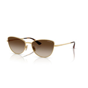 Lentes De Sol Dorado Degradados Vogue Eyewear