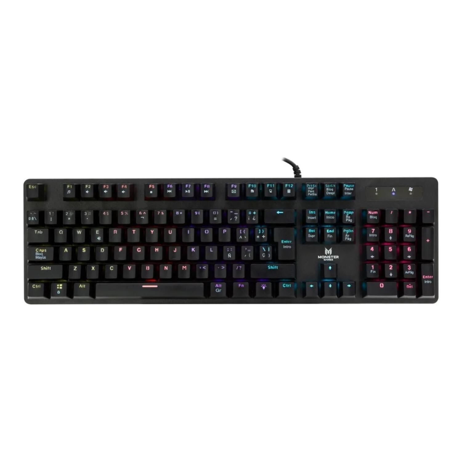Teclado Gamer Usb Retroiluminado Strategy image number 0.0