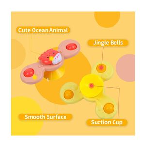 Juguete Giratorio Spinner Con Ventosa Para Bebes