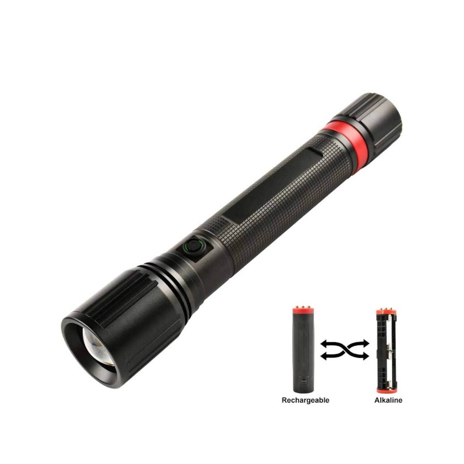 Linterna Led T&aacute;ctica Dual Power 5000 Lm image number 4.0