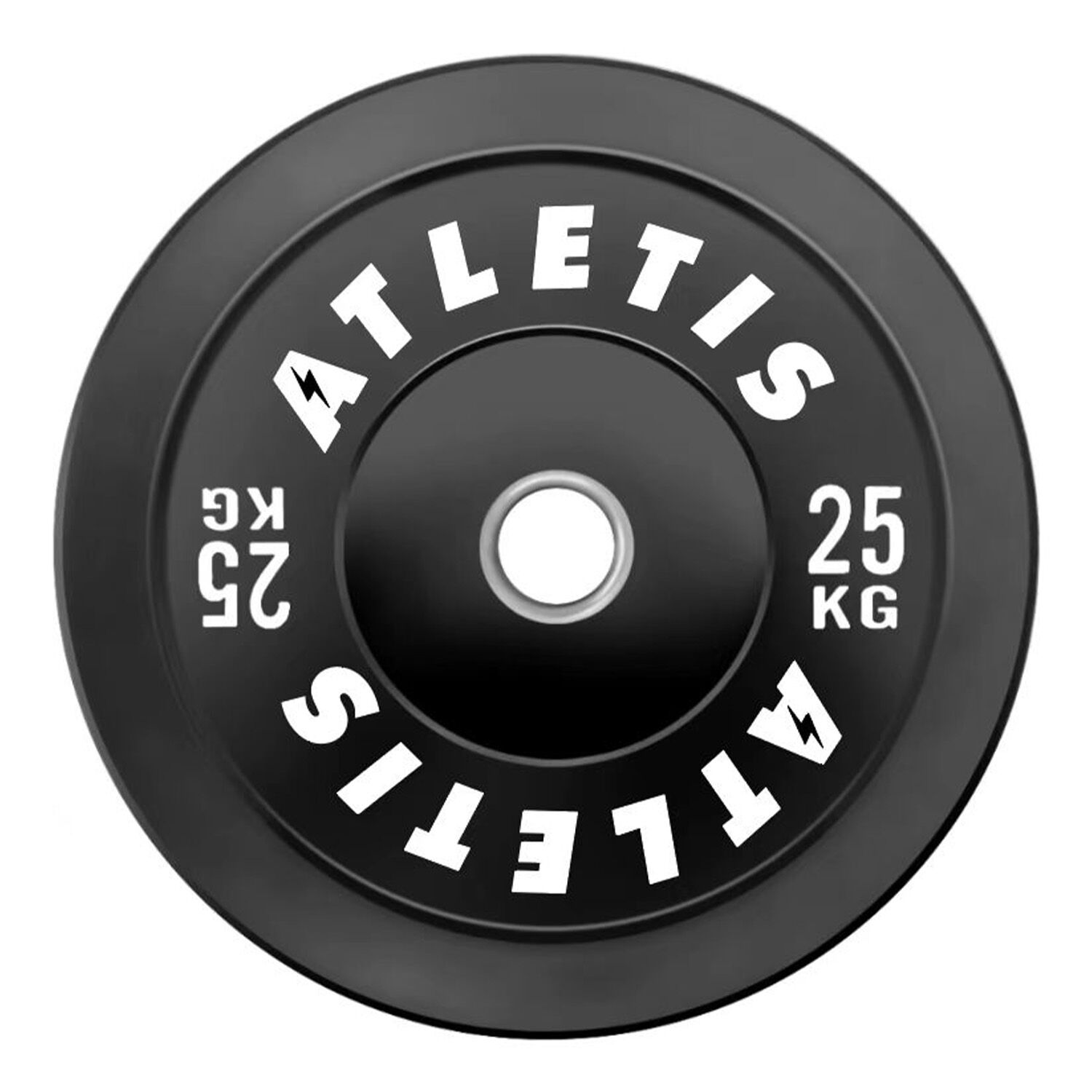 Disco Ol&iacute;mpico Bumper 25 Kg Negro image number 0.0