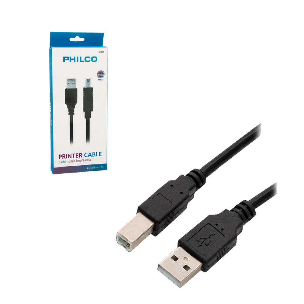 Cable Para Impresora Philco image number 2.0