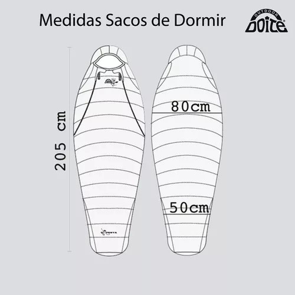 Saco De Dormir Freya Azul Doite image number 1.0