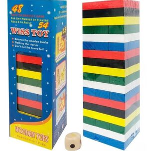 Juego Yenga Torre Colores