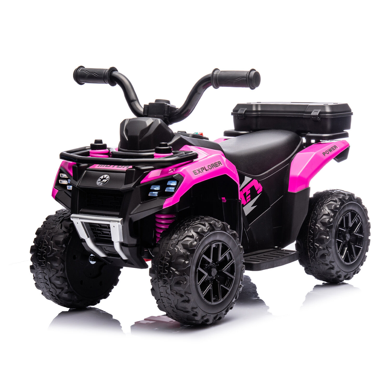 Cuatrimoto A Bater&iacute;a Quad Sx Rosa Bebesit image number 0.0
