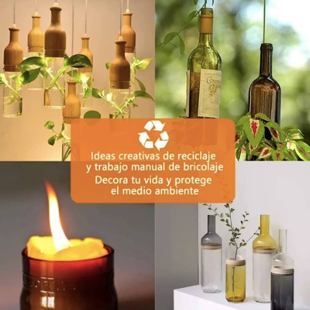 Cortador De Botellas De Vidrio + Kit Accesorios image number 2.0