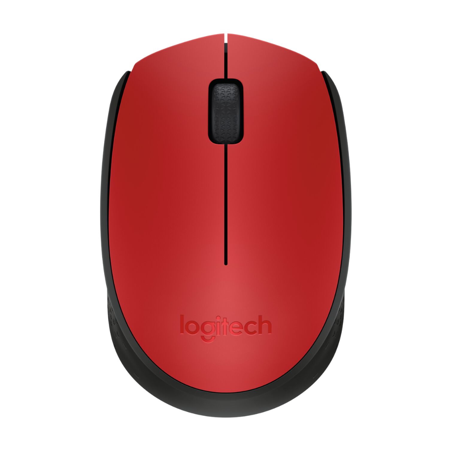 Mouse Logitech Inal&aacute;mbrico M170 Rojo image number 0.0