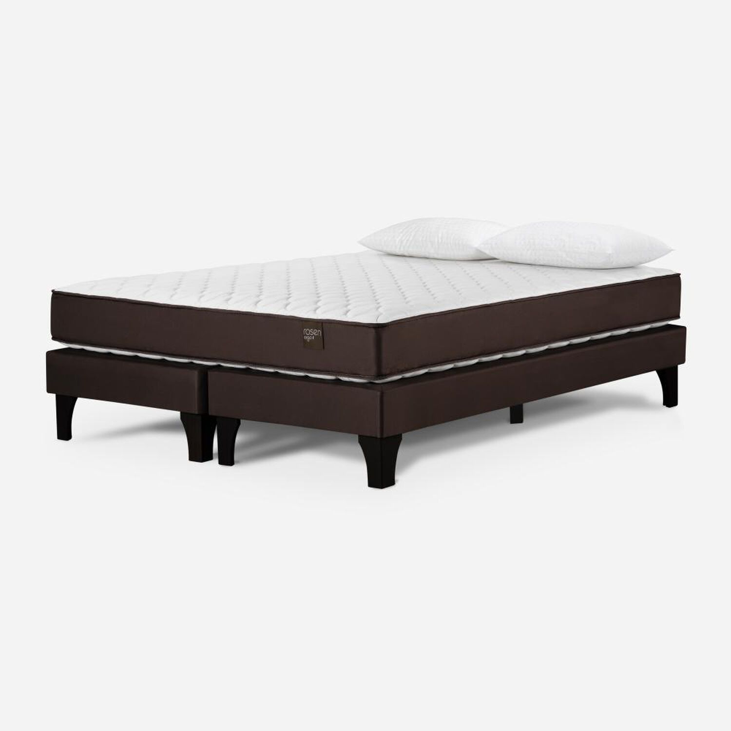 Cama Europea Rosen Ergo T / 2 Plazas / Base Dividida + Almohada Light image number 1.0