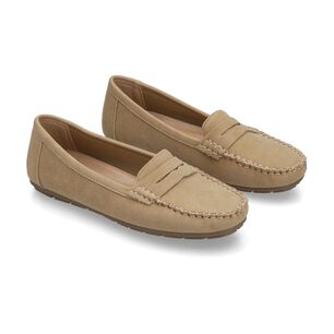 Mocas&iacute;n Mujer Lesage Camel