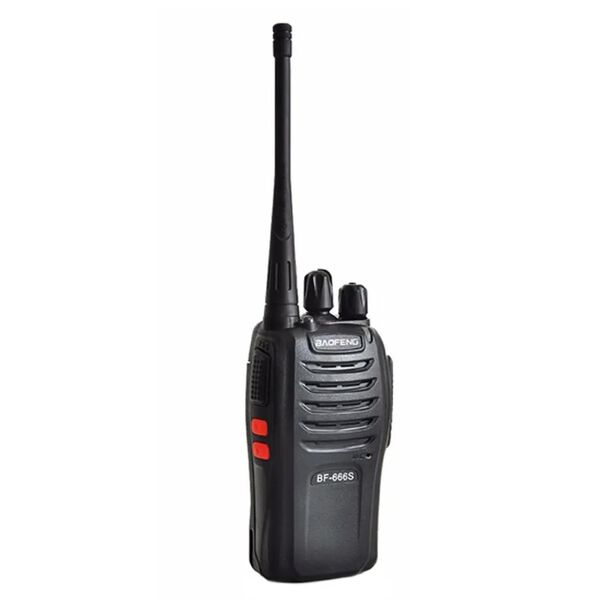 Radio Transmisor 2 Vias 16 Canales Negro N00666
