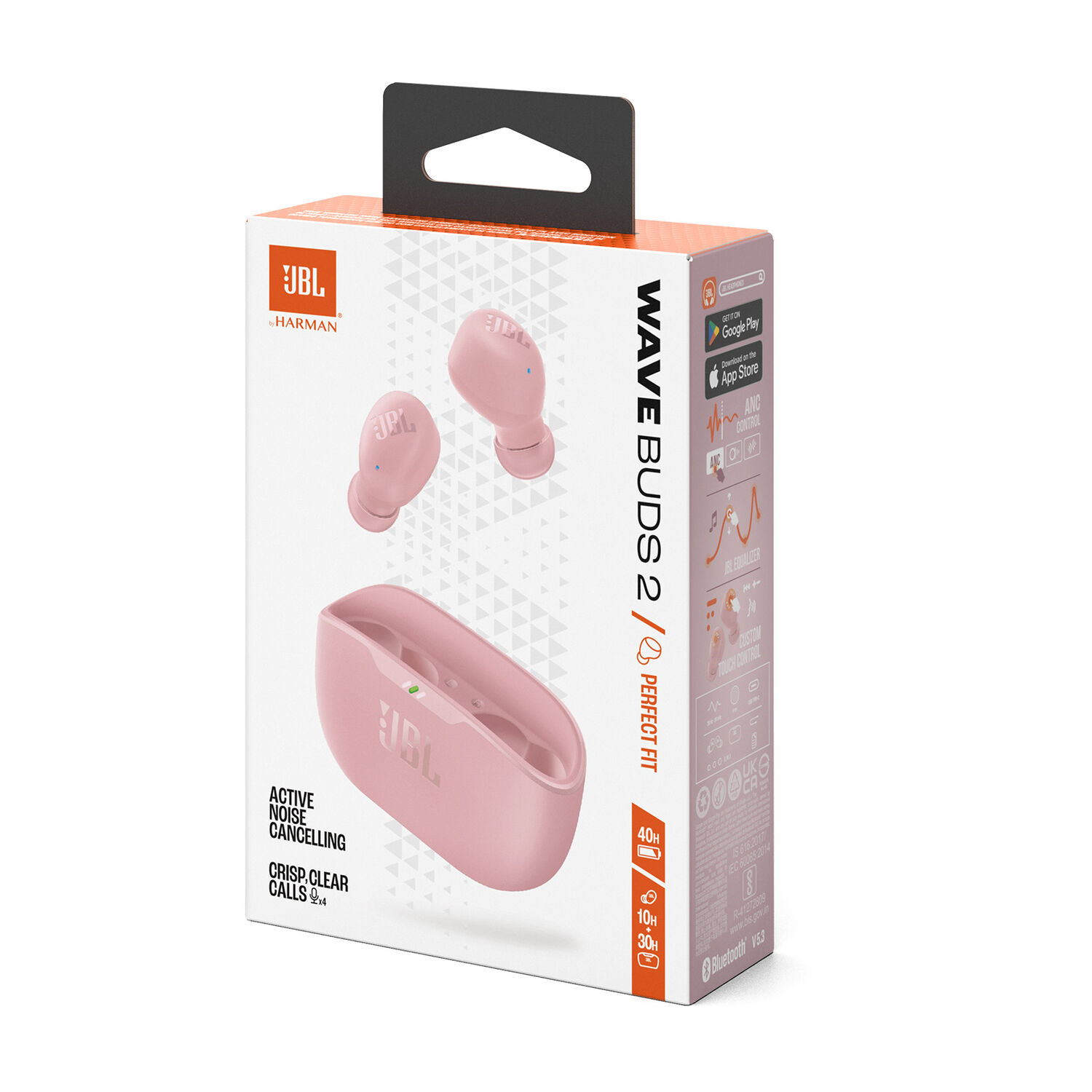 Audifonos Jbl Wave Buds 2 Rosa image number 6.0