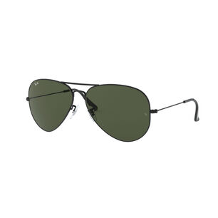 Lentes De Sol Aviator Large Metal Negro Ray-ban