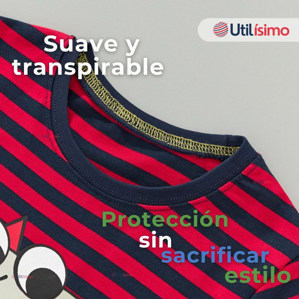 Polera Manga Larga Ni&ntilde;o 100% Algod&oacute;n Dinosaurio Rojo Camiseta image number 5.0